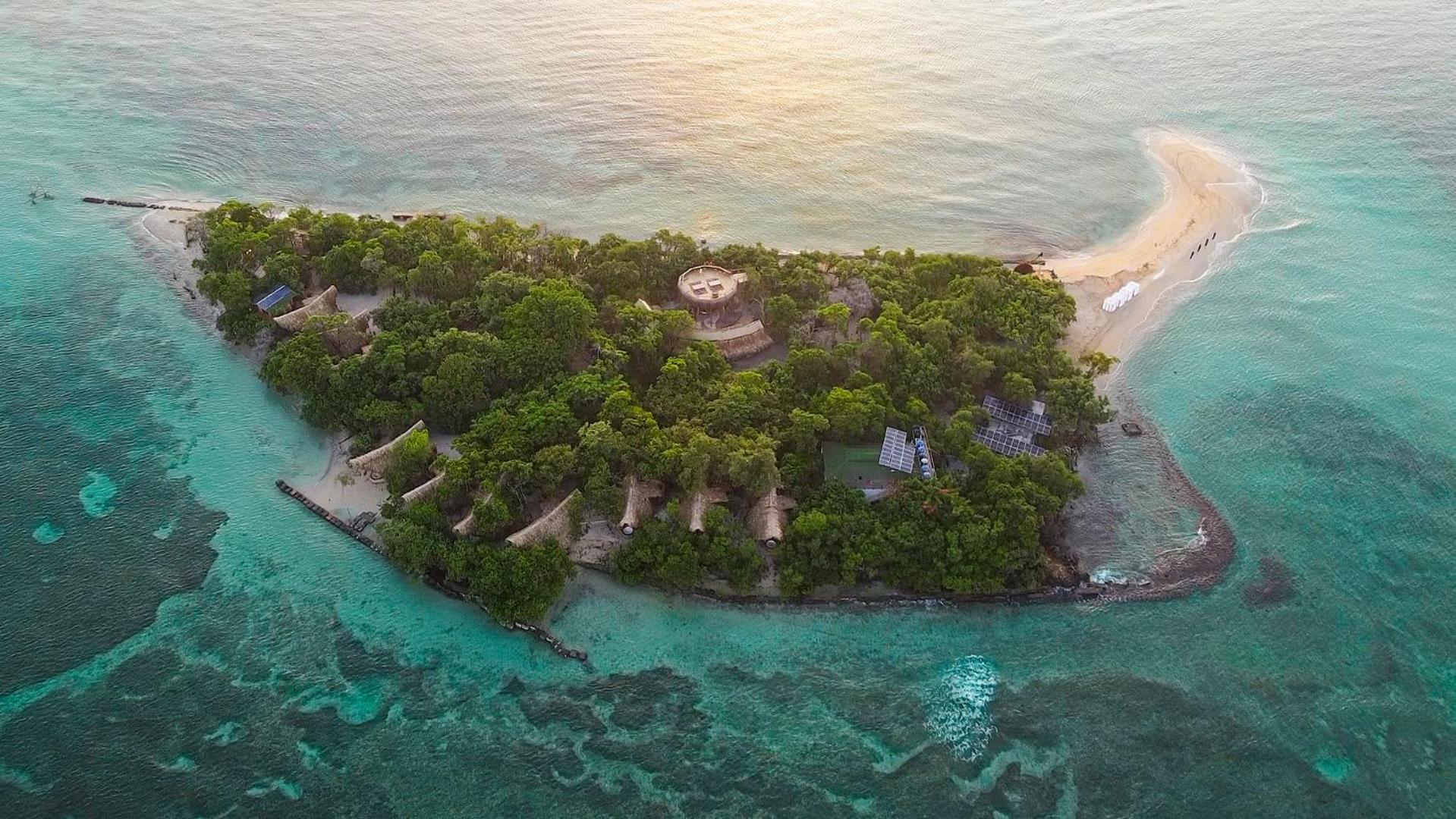 Isla Corona Isla del Rosario Buitenkant foto