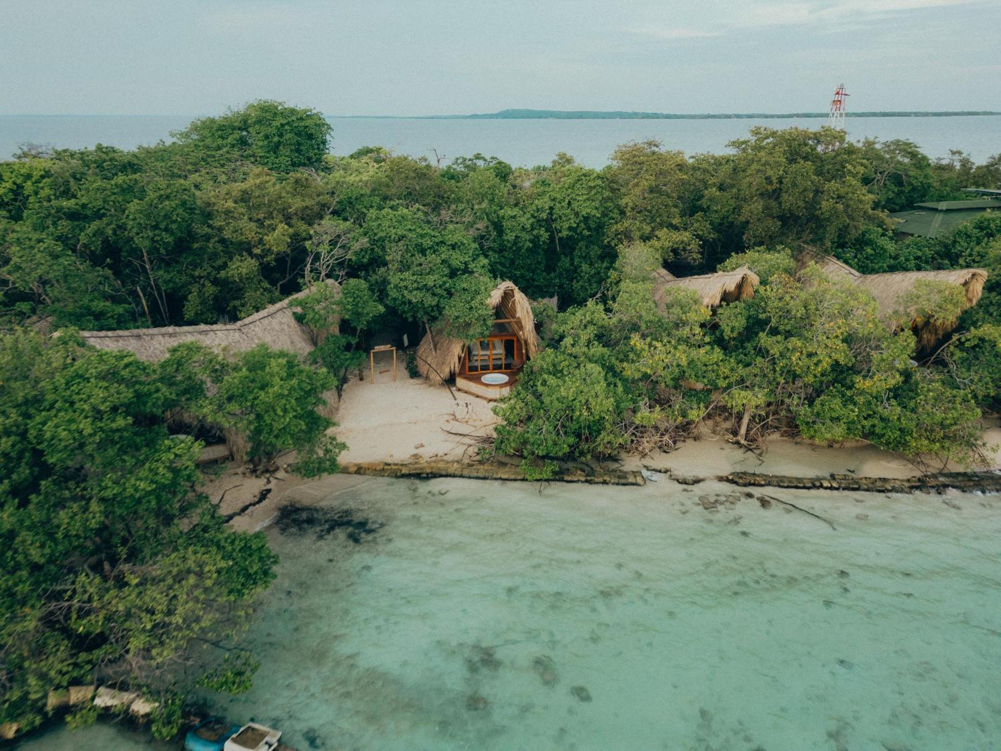 Isla Corona Isla del Rosario Buitenkant foto
