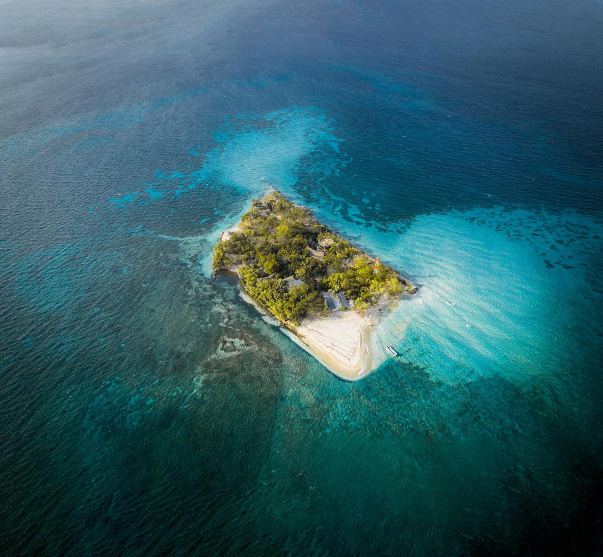 Isla Corona Isla del Rosario Buitenkant foto